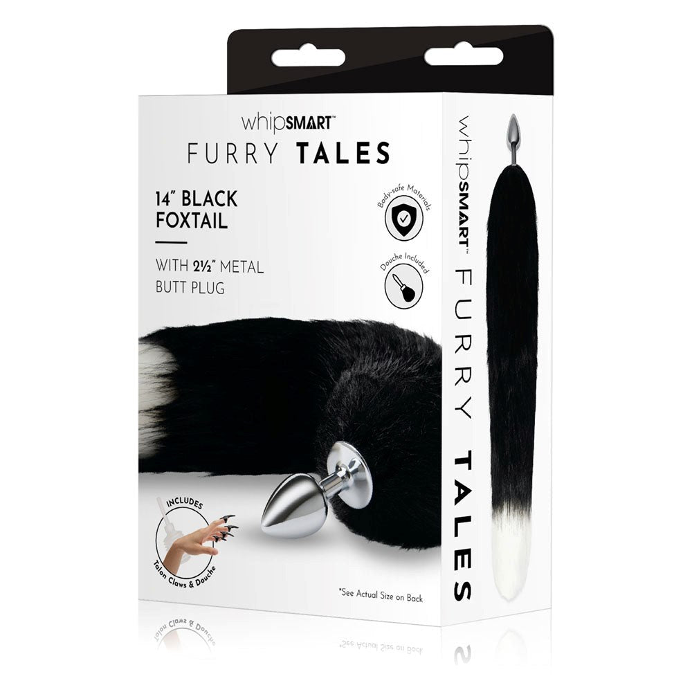 WhipSmart Furry Tales 14 Inch Fox Tail Butt Plug - - Butt Plugs