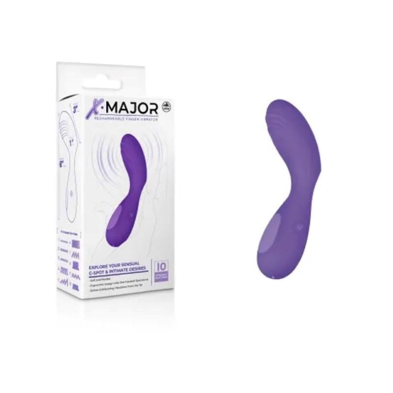 X Major Rechargeable Finger Vibe - - Love Eggs and Kegel Exercisers