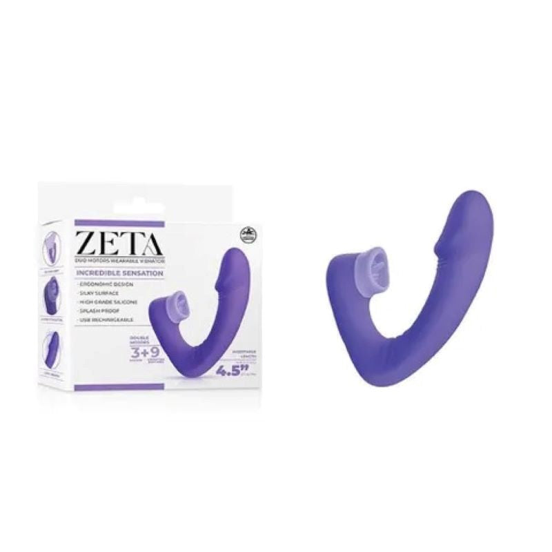 Zeta Duo Motor Wearable Vibrator - - G-Spot Vibrators