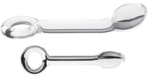 Blown Glass Loop G-Spot Dildo by Spartacus Enterprises - Bullet Vibrators