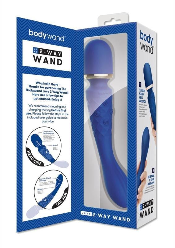 Bodywand Luxe 2-Way Wand - - Realistic Dildos