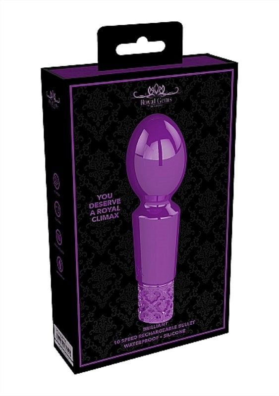 Brilliant Rechargeable Silicone Bullet - - Luxury Sex Toys