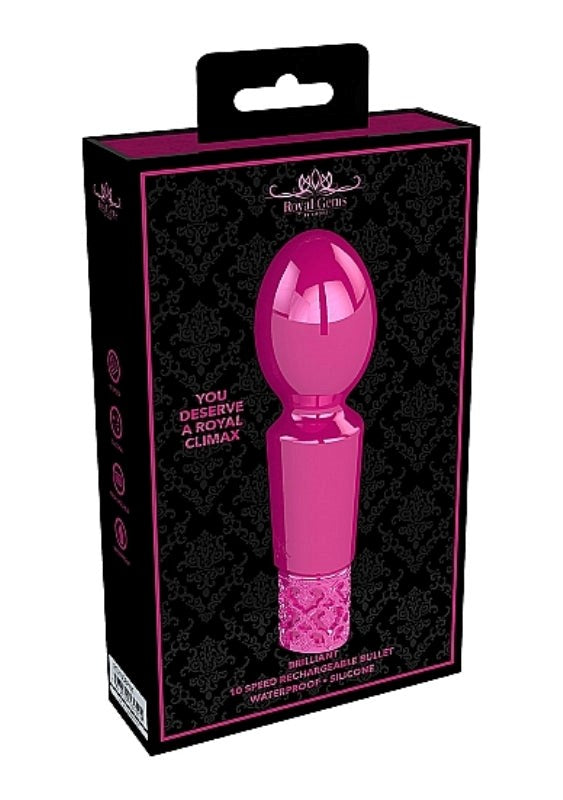 Brilliant Rechargeable Silicone Bullet - - Luxury Sex Toys