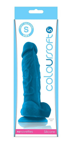 Coloursoft 5 Inch Soft Dildo by NS Novelties - Realistic Dildos