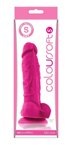 Coloursoft 5 Inch Soft Dildo by NS Novelties - Realistic Dildos