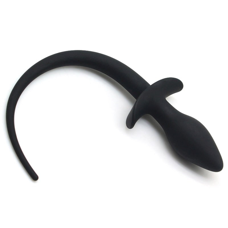 Dog Tail Silicone Butt Plug - - Butt Plugs