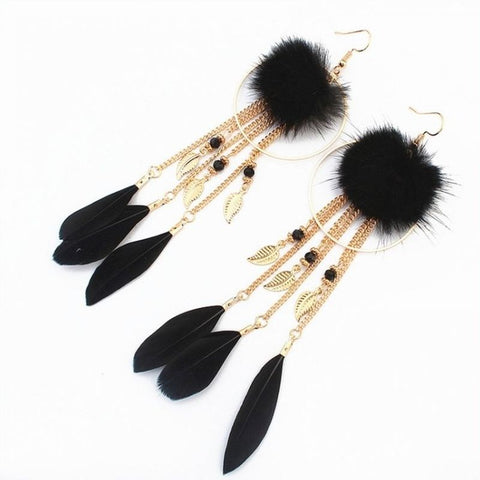Dreamcatcher Feather Nipple Clamps by BDStyle - Butt Plugs