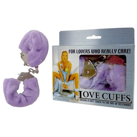 Love Cuffs Fluffy Hand Cuffs by NANMA Corporation - Cuffs and Restraints