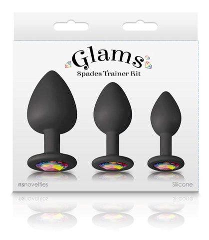 Glams Spades Trainer Kit by NS Novelties - Finger and Tongue Vibrators