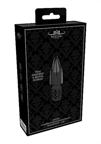 Glitter Rechargeable ABS Bullet by Shots Toys - Bullet Vibrators