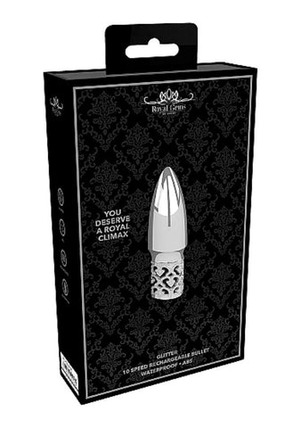 Glitter Rechargeable ABS Bullet by Shots Toys - Bullet Vibrators