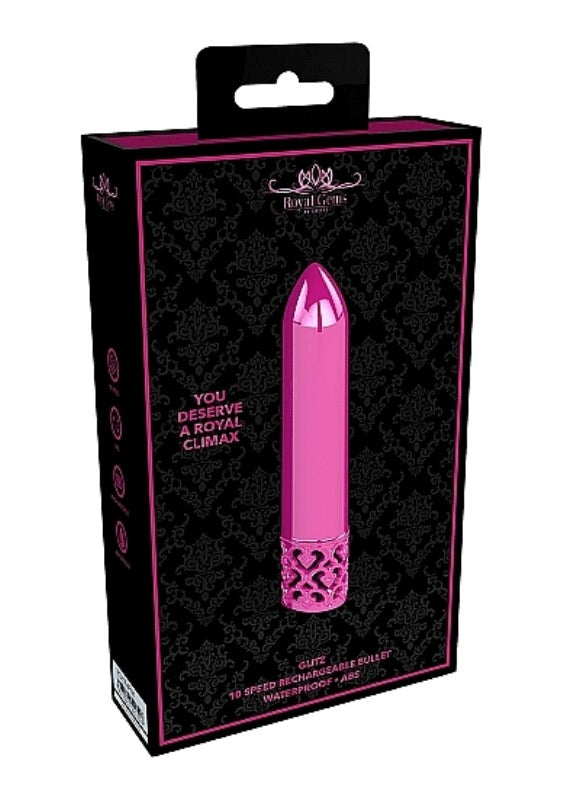 Glitz Rechargeable ABS Bullet - - Personal Massagers