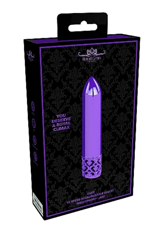 Glitz Rechargeable ABS Bullet - - Personal Massagers
