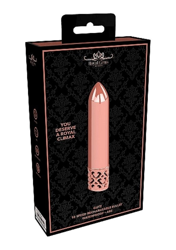 Glitz Rechargeable ABS Bullet - - Personal Massagers