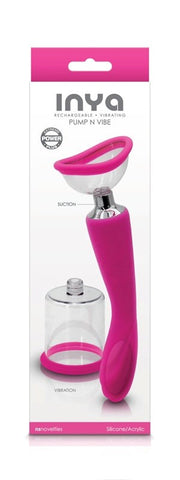 Inya Pump And Vibe Butt Plug by NS Novelties - Butt Plugs
