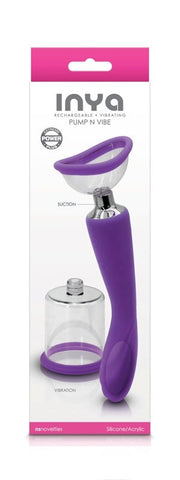 Inya Pump And Vibe Butt Plug by NS Novelties - Butt Plugs