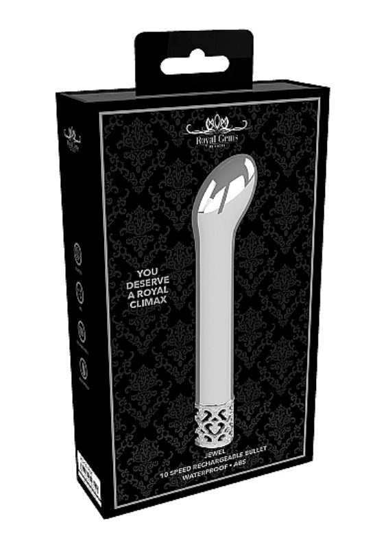 Jewel Rechargeable ABS Bullet - - Mini & Slim Vibrators