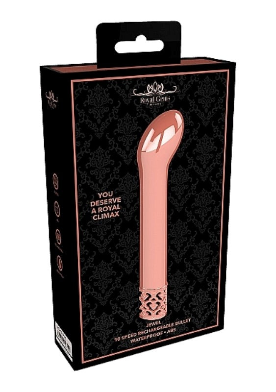 Jewel Rechargeable ABS Bullet - - Mini & Slim Vibrators