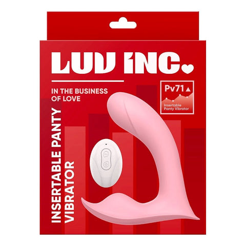 Luv Inc PV71 Rechargeable Pleasure Vibrator by VVOLE LLC - Anal Vibrators