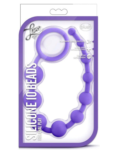Luxe Silicone 10 Beads by Blush Novelties - Fleshlight Male Masturbators