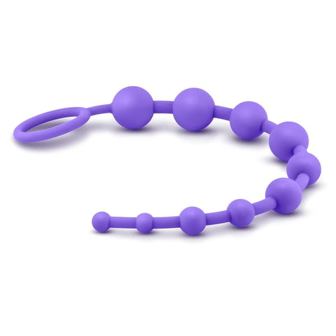 Luxe Silicone 10 Beads by Blush Novelties - Fleshlight Male Masturbators