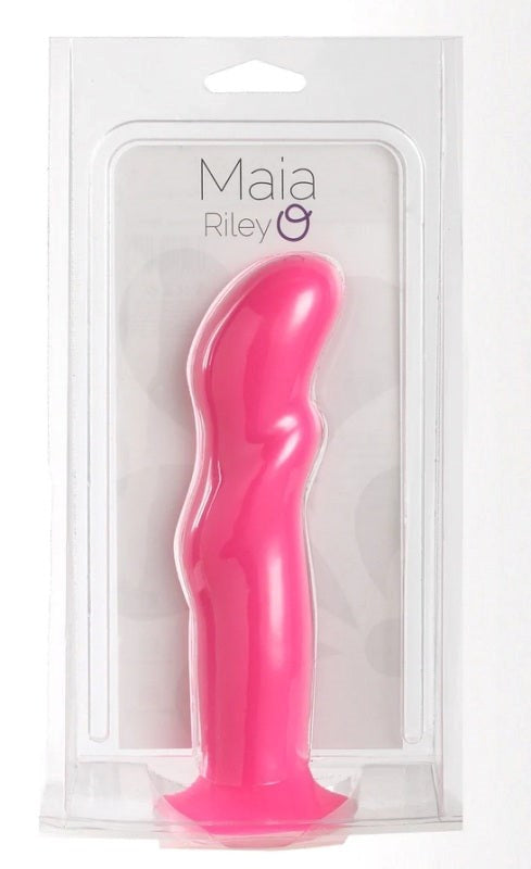 Maia RILEY Silicone Dildo - - Collars And Cuffs