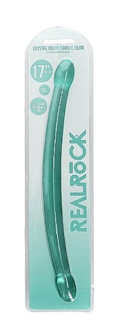 REALROCK Non Realistic Double Dong 17'' Double Dong Purple - Realistic Dildos