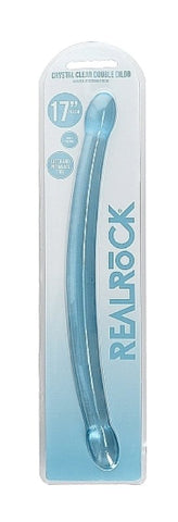 REALROCK Non Realistic Double Dong 17'' Double Dong Purple - Realistic Dildos