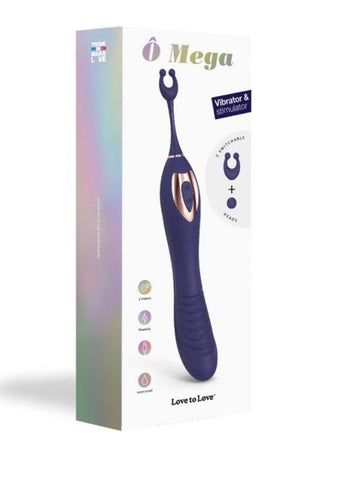 O Mega Clitoral Stimulator by Love To Love - Clit Ticklers and Pulsators