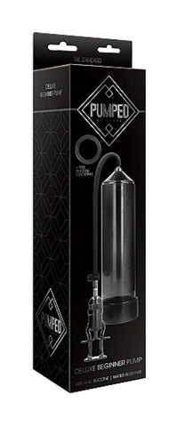 Pumped Deluxe Beginner Pump Penis Pump by Shots Toys - Penis Pumps And Stretchers
