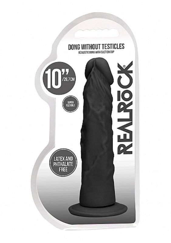 Realrock Skin Dong 10 inch - - Realistic Dildos