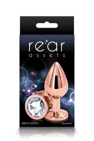Rear Assets Rose Gold Medium by NS Novelties - Butt Plugs