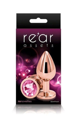Rear Assets Rose Gold Medium by NS Novelties - Butt Plugs