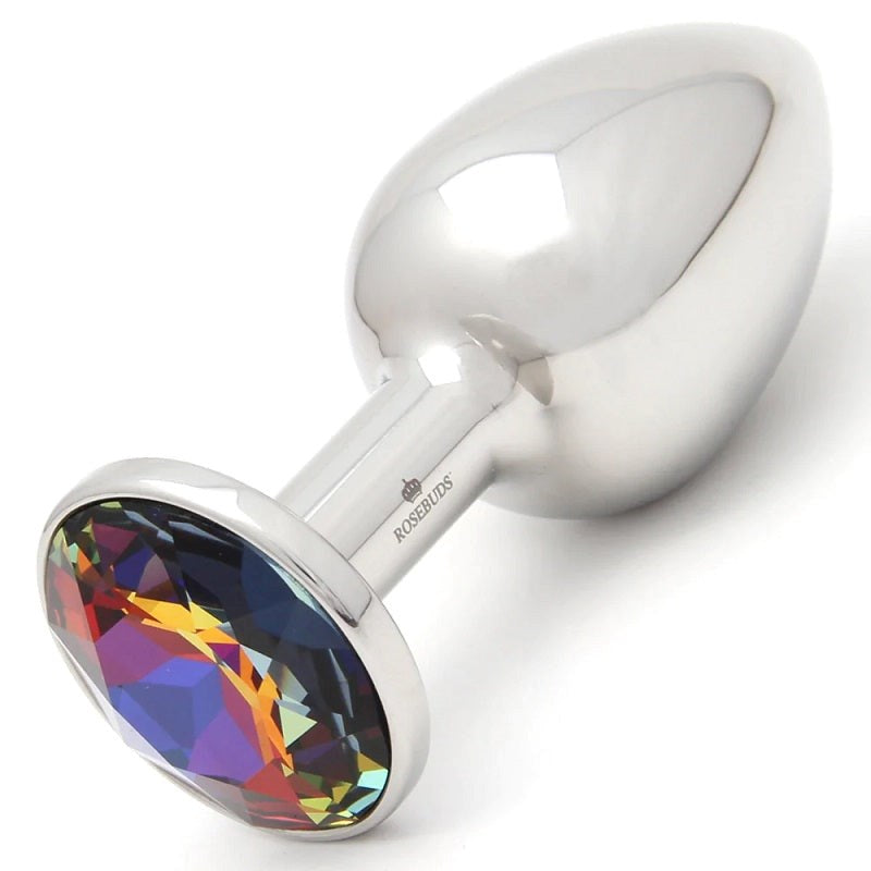 Rosebuds Stainless Steel Medium Plug - - Double Ender