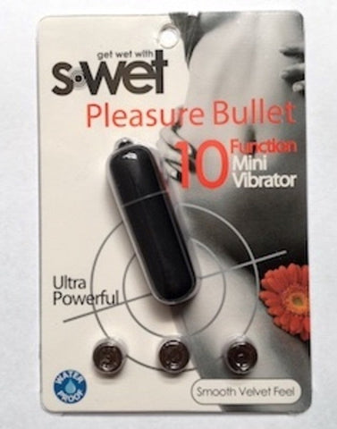 S Wet Pleasure Vibrating Bullet Massager by Nu Sensuelle - Anal Beads and Balls