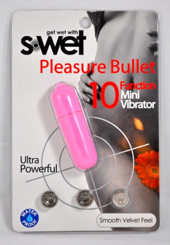 S Wet Pleasure Vibrating Bullet Massager by Nu Sensuelle - Anal Beads and Balls