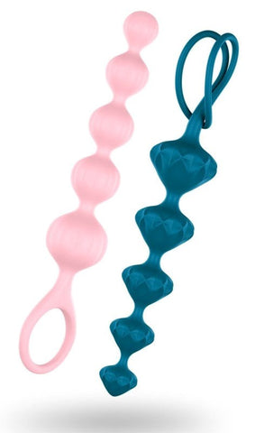 Love Beads Anal Beads Set of 2 by Satisfyer - Anal Beads and Balls