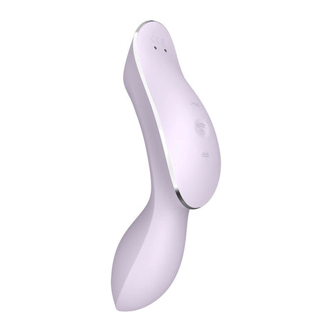 Curvy Trinity 2 Insertable Air Pulse Vibrator by Satisfyer - Clit Ticklers and Pulsators