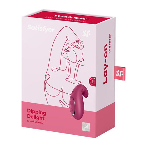 Dipping Delight 12 Functions Layon Clitoral Massager - Clit Ticklers and Pulsators