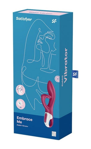 Embrace Me Flexible and Rechargeable Rabbit Vibrator - Bullet Vibrators