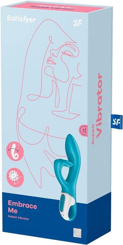 Embrace Me Flexible and Rechargeable Rabbit Vibrator - Bullet Vibrators