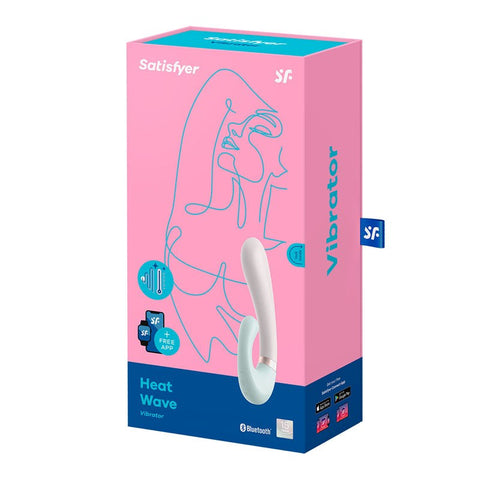 Heat Wave App Connected Multi Functions G Spot Vibrator - Remote Control Vibrators