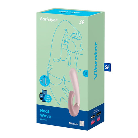 Heat Wave App Connected Multi Functions G Spot Vibrator - Remote Control Vibrators