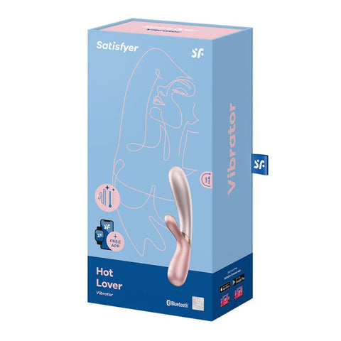 Hot Lover Rabbit Clitoral and G Spot Massager by Satisfyer - Finger and Tongue Vibrators