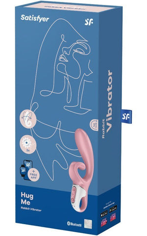 Hug Me Connect App Clit Vibrator by Satisfyer - Clit Ticklers and Pulsators