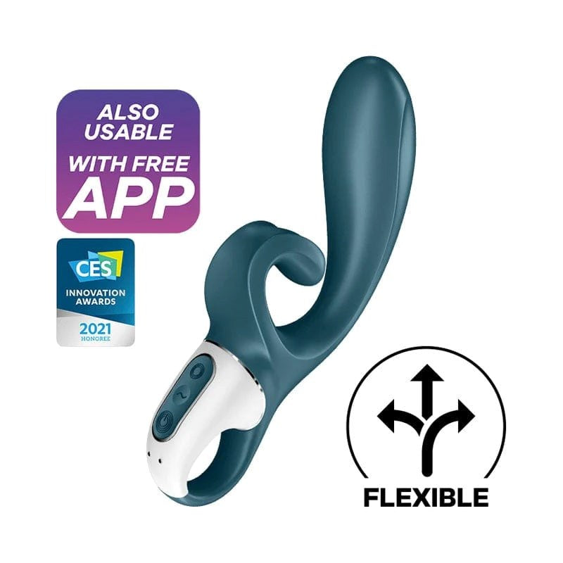 Satisfyer Hug Me Rabbit Vibe App Control - - Clit Ticklers and Pulsators