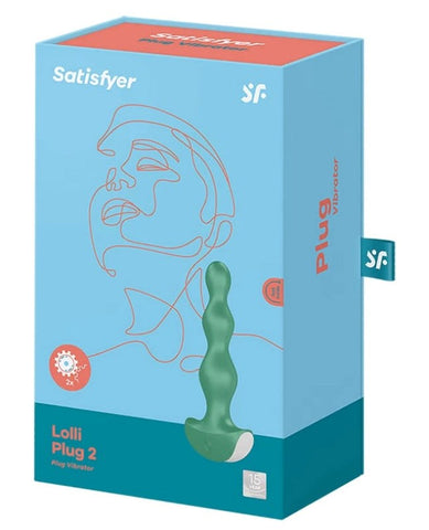 Lolli-Plug 2 Vibrating Anal Beads by Satisfyer - Anal Vibrators