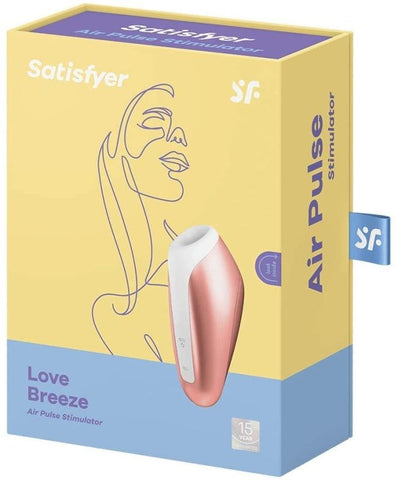 Love Breeze Air Pulse 11 Functions Clitoral by Satisfyer - Clit Ticklers and Pulsators