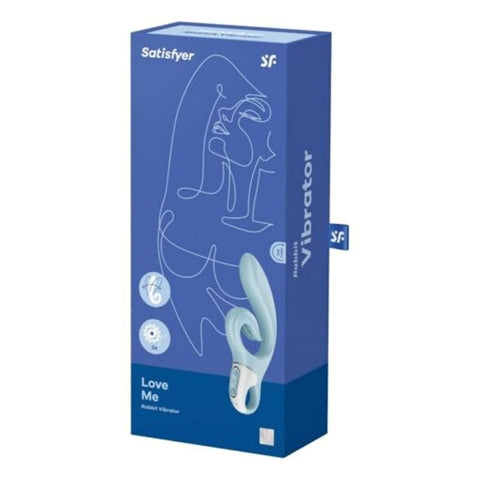 Love Me 24 Functions Silicone Rabbit Vibrator by Satisfyer - Rabbit Vibrators