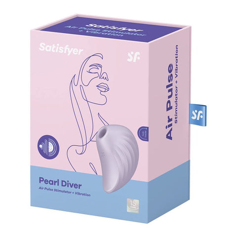 Diver Air Pulse Simulator Mint Vibrator by Satisfyer - G-Spot Vibrators
